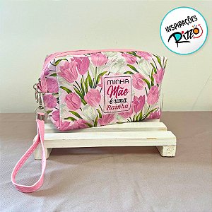 Necessaire Minha Mãe é uma Rainha - 17,5x7x9,5cm - 1 unidade - Rizzo