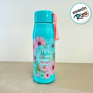 Garrafa Squeeze - Mãe Melhor Amiga - 500ml  - 1 unidade - Rizzo