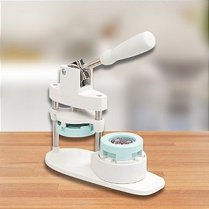 Máquina De Fazer Bottons - Button Press Kit Completo com 3 variedades de tamanho - 1 unidade - Rizzo