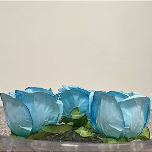 Forminha para Doces Finos - Rainha Azul Claro - 30 unidades - Decora Doces - Rizzo