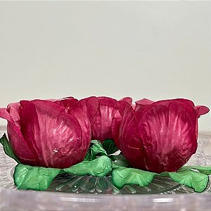 Forminha para Doces Finos - Rainha Rosa Seco - 30 unidades - Decora Doces - Rizzo