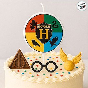 Vela Plana - Harry Potter New - 1 unidade - Festcolor - Rizzo