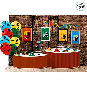 Kit Festa Harry Potter New - 62 unidades - Festcolor - Rizzo
