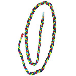 Acessório Trança Colorida De Festa Junina - 97cm - 1 unidade - Rizzo