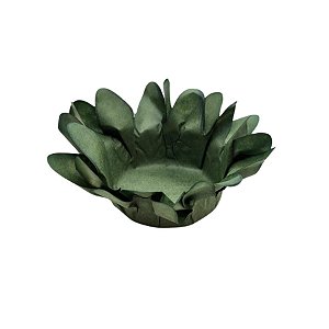 Forminha Para Doces Finos - Margaridinha Verde Musgo - 30 unidades - Floretta Fest - Rizzo