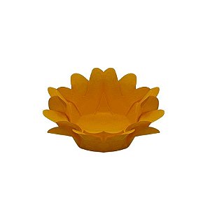 Forminha Para Doces Finos - Margaridinha Amarelo Gema - 30 unidades - Floretta Fest - Rizzo