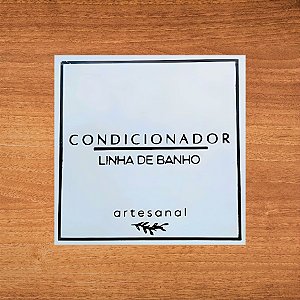 Adesivo Quadrado Decorativo Condicionador Black - 4x4cm - 20 unidades - Stickr - Rizzo