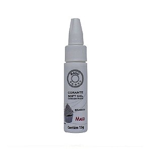 Corante SoftGel Branco 15g Mago