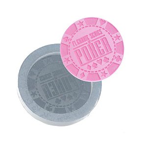 Molde de Silicone Ficha de Poker - Ref. 525 - 1 unidade - Flexarte - Rizzo