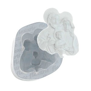 Molde de Silicone Sagrada Família - Ref. 796 - 1 unidade - Flexarte - Rizzo