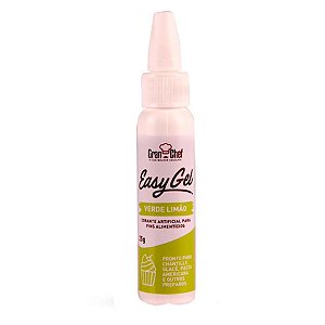 Corante Easy Gel Verde Limão 25g GranChef