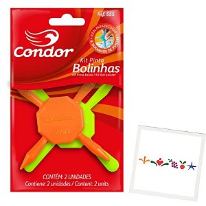 Kit Pinta Bolinhas 555 - 2 unidades - Rizzo