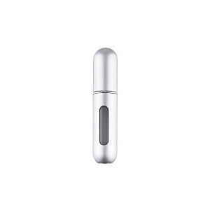 Porta Perfume de Vidro Portátil - Cinza - 5ml - 7,5cm - 1 unidade - Rizzo