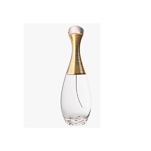 Frasco para Perfumaria de Vidro Gota Com Válvula Spray Ouro - 100ml - 1 unidade - Rizzo