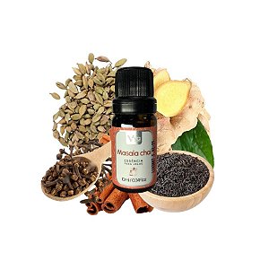 Essência Para Vela de Areia - Masala Chai - 10ml - 1 unidade - Vya - Rizzo