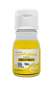Corante liquido Amarelo Damasco 10ml Mix