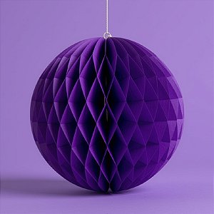 Enfeite Decorativo De Halloween - Globo Pop - Roxo - 20cm - 1 unidade - Rizzo