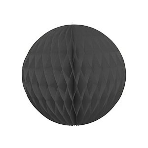 Enfeite Decorativo De Halloween - Globo Pop - Preto - 20cm - 1 unidade - Rizzo