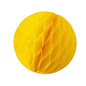 Enfeite Decorativo De Halloween - Globo Pop - Amarelo - 30cm - 1 unidade - Rizzo