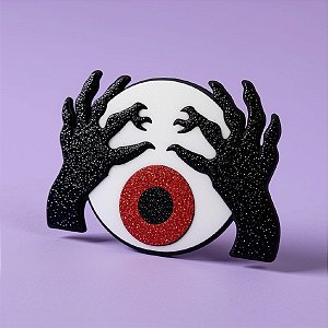Enfeite Decorativo Halloween - Olho Halloween M1 - 10x14,5cm - 1 unidade - Rizzo