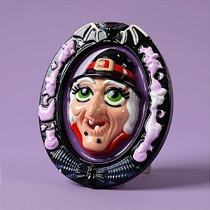 Enfeite Decorativo de Halloween - Bruxa na Parede - 45,5x37cm - 1 unidade - Rizzo