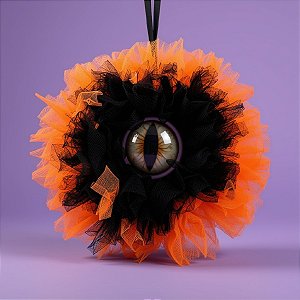 Enfeite Decorativo De Halloween - Guirlanda Olho - 29x29cm - 1 unidade - Rizzo
