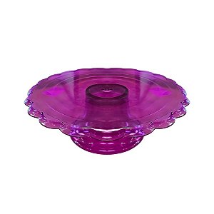 Boleira De Plástico - Roxo Cristal - 22x8cm - 1 unidade - Rizzo