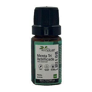 Óleo Essencial de Menta Tri Retrificada Concentrado - 10ml - 1 unidade - Rizzo