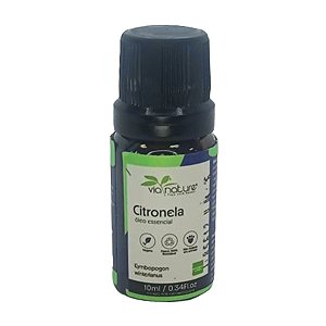 Óleo Essencial de Citronela Concentrado - 10ml - 1 unidade - Rizzo