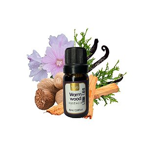 Essência Para Aromatizador Elétrico - Warm Woody - 10ml - 1 unidade - Vya - Rizzo