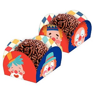Porta Forminha - Circo - 3,2x3,2cm - 40 unidades - Rizzo
