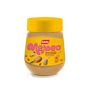 Doce Cremoso de Amendoim com Paçoca - Memeo 310g - 1 unidade - DaBella - Rizzo