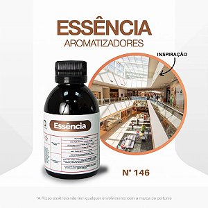 Essência Mooca Plaza Shopping Concentrada para Ambientes N°146 - 100 g - 1 unidade - Rizzo