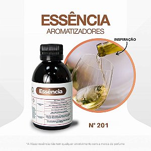 Essência Vinho Branco Concentrada para Ambientes N°201 - 100 g - 1 unidade - Rizzo