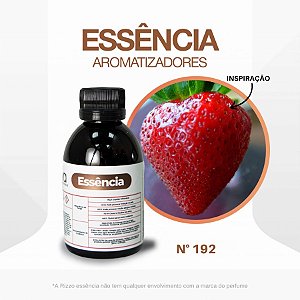 Essência Strawberry Kiss Concentrada para Ambientes N°192 - 100 g - 1 unidade - Rizzo