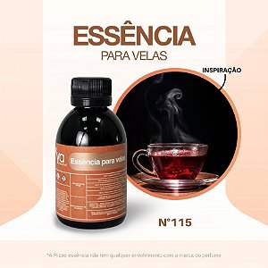 Essência Smoked Tea Concentrada Para Velas N°115 - 100g - 1 unidade - Vya - Rizzo