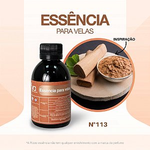 Essência Sândalo e Carvalho Concentrada Para Velas N°113 - 100g - 1 unidade - Vya - Rizzo