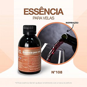 Essência Porty Wine Concentrada Para Velas N°108 - 100g - 1 unidade - Vya - Rizzo