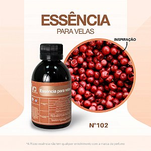 Essência Pimenta Rosa Concentrada Para Velas N°102 - 100g - 1 unidade - Vya - Rizzo