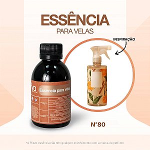 Essência Mandarina Ceylon Concentrada Para Velas N°80 - 100g - 1 unidade - Vya - Rizzo