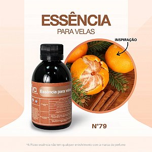 Essência Mandarim Canele Concentrada Para Velas N°79 - 100g - 1 unidade - Vya - Rizzo