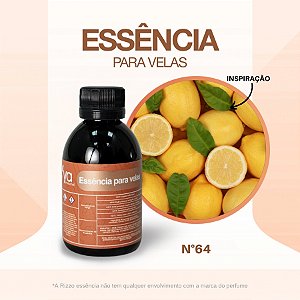 Essência Lemon Concentrada Para Velas N°64 - 100g - 1 unidade - Vya - Rizzo