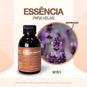 Essência Lavanda Amber Concentrada Para Velas N°61 - 100g - 1 unidade - Vya - Rizzo