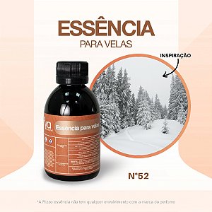 Essência Floresta de Inverno Concentrada Para Velas N°52 - 100g - 1 unidade - Vya - Rizzo