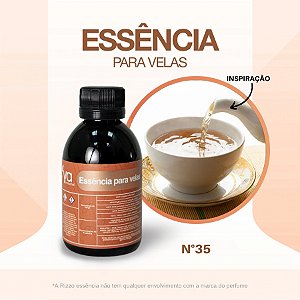 Essência Chá Branco Concentrada Para Velas N°35 - 100g - 1 unidade - Vya - Rizzo