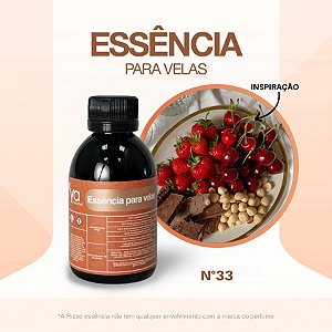 Essência Cereja e Avelã Concentrada Para Velas N°33 - 100g - 1 unidade - Vya - Rizzo