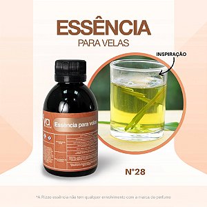 Essência Capim Limão Chá Concentrada Para Velas N°28 - 100g - 1 unidade - Vya - Rizzo