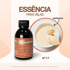 Essência Baunilha Concentrada Para Velas N°17 - 100g - 1 unidade - Vya - Rizzo