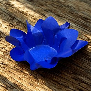 Forminha Para Doces Finos - Lírio Azul Royal - 40 unidades - Decora Doces - Rizzo