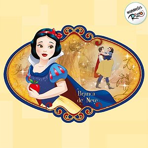 Painel Decorativo - Branca de Neve - 1 unidade - Disney Original - Rizzo
